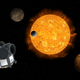 El satélite CHEOPS de la ESA.
Imagen: ESA